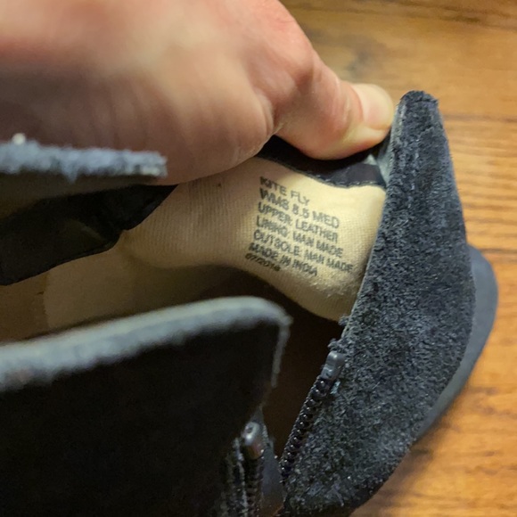 Kenneth Cole Reaction - Navy blue booties - Picture 3 of 3